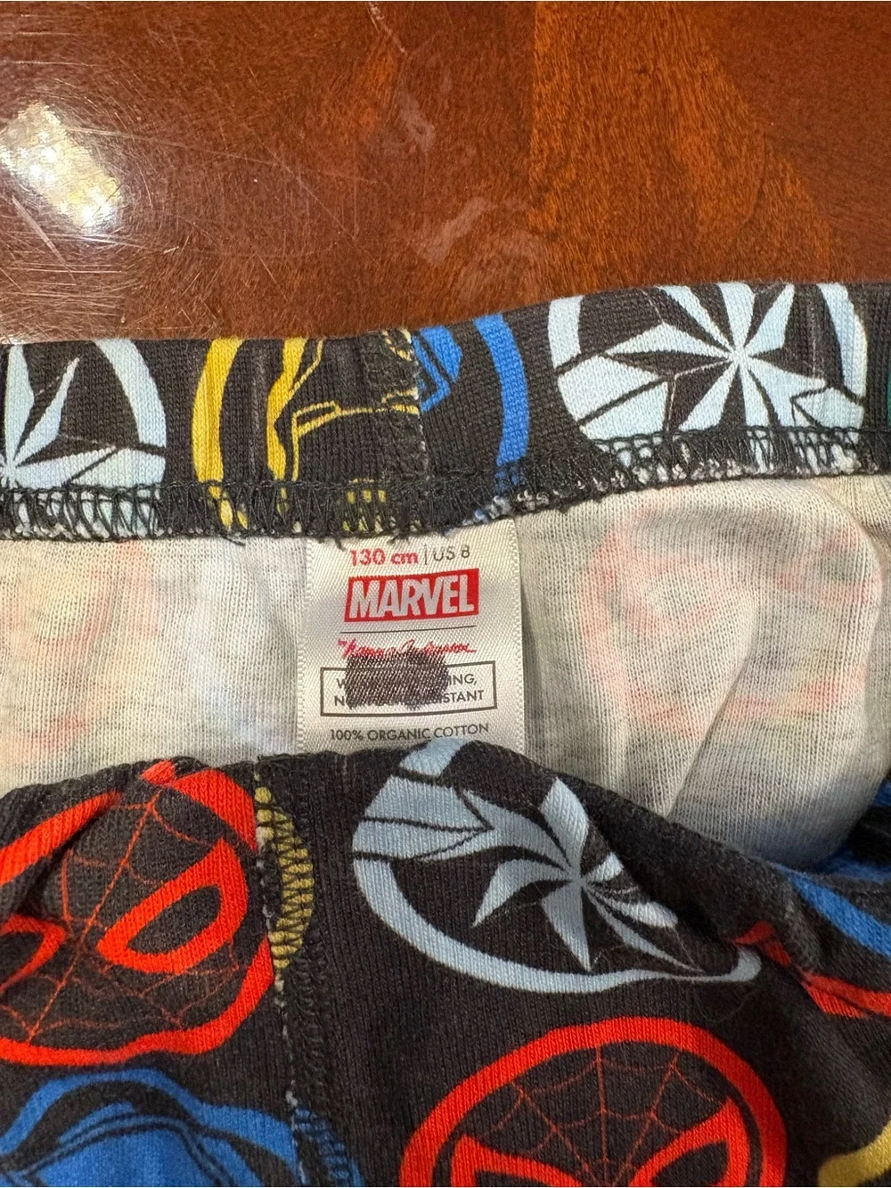 Hanna Andersson Marvel kids pajama set